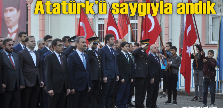 Şalpazarı’nda Atatürk vefatının 81. yıldönümünde saygıyla anıldı