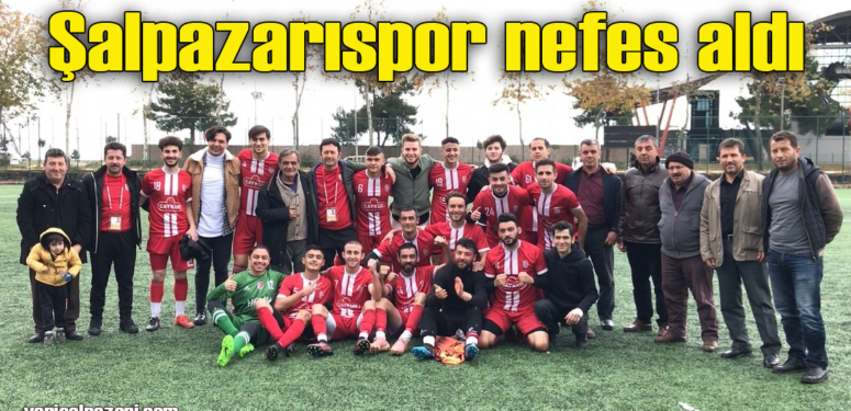 Şalpazarıspor Çarşıbaşı İskefiyespor’u 2-0 mağlup etti