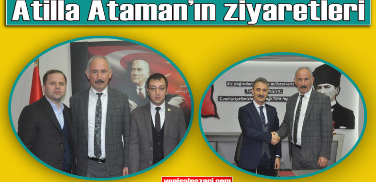 Trabzon B.B. Başkan Vekili Atilla Ataman Şalpazarı’nda ziyaretlerde bulundu