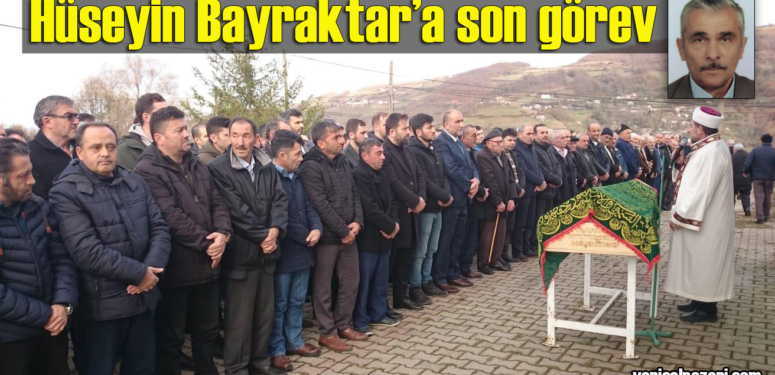 Hüseyin Bayraktar’ın cenazesi Samsun’da toprağa verildi