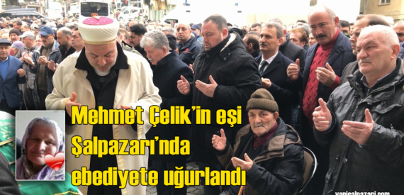 Hava Çalık’ın cenazesi Üzümözü Mahallesi’nde toprağa verildi