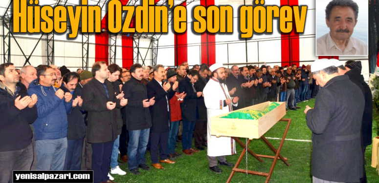 ANAP Eski İlçe Başkanı Hüseyin Özdin’in cenazesi Sayvançatak’ta toprağa verildi