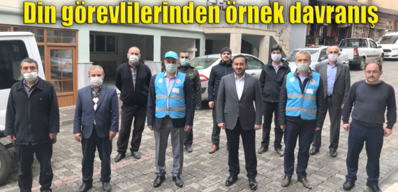Şalpazarı İlçe Müftülüğü Personeli “Biz Bize Yeteriz Türkiyem” kampanyasına 14 bin 660 TL bağışta bulundu