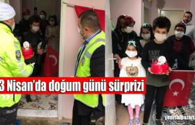 polisten dogum gunu surprizi