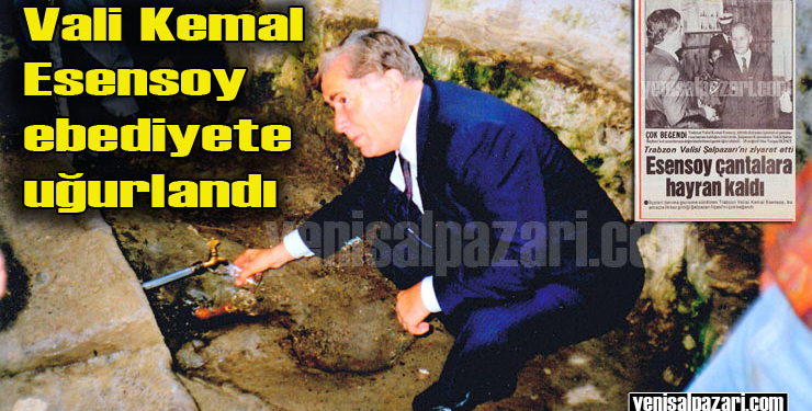 Trabzon eski Valisi Kemal Esensoy’un cenazesi dün Ankara’da toprağa verildi