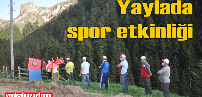 Gençlik Haftası’nda Şalpazarı – Üzümözü Obası’nda dart yarışması düzenlendi