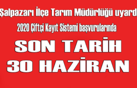 ilce tarim cks kayit