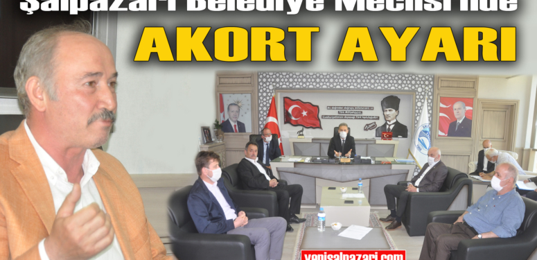 Şalpazarı Belediye Meclisi olağanüstü toplandı