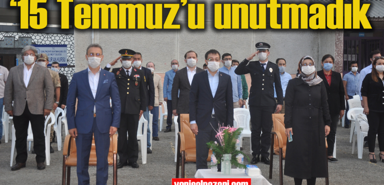 15 Temmuz Demokrasi ve Milli Birlik Günü Şalpazarı ve Beşikdüzü’nde kutlandı