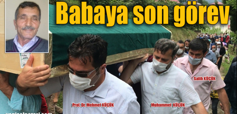 Prof. Dr. Mehmet Küçük’ün vefat eden babası Üzümözü Mahallesi’nde toprağa verildi