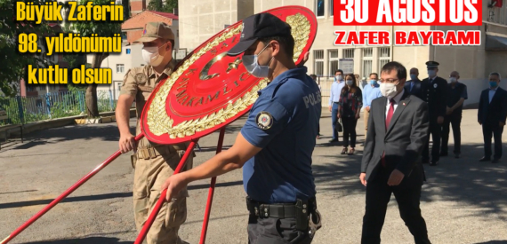 Şalpazarı’nda 30 Ağustos Zafer Bayramı kutlandı