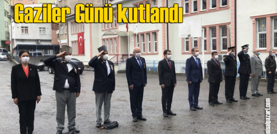 Şalpazarı’nda 19 Eylül Gaziler Günü nedeniyle anma programı düzenlendi