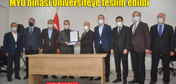 Şalpazarı Meslek Yüksekokulu binası Trabzon Üniversitesi’ne devredildi
