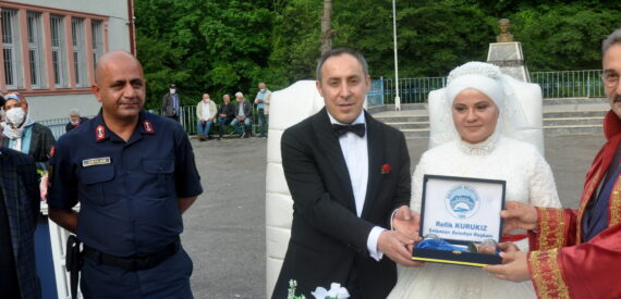 Şengül Usta ile Feridun Öztürk evlendi