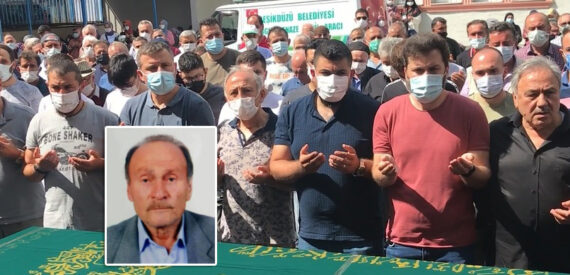 Hacı Enver Gürman’ın cenazesi Kalecik Mahallesi’nde toprağa verildi