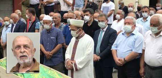 Emekli Öğretmen Hayrettin Topal ebediyete uğurlandı