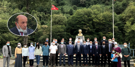 Atatürk İlkokulu Müdürü Şevket Uçar’dan duygulandıran konuşma