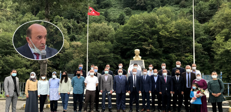 Atatürk İlkokulu Müdürü Şevket Uçar’dan duygulandıran konuşma