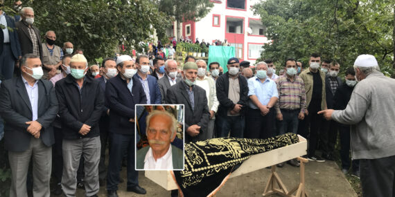 Üzümözü Köyü eski Muhtarı Ali Osman Çakır ebediyete uğurlandı