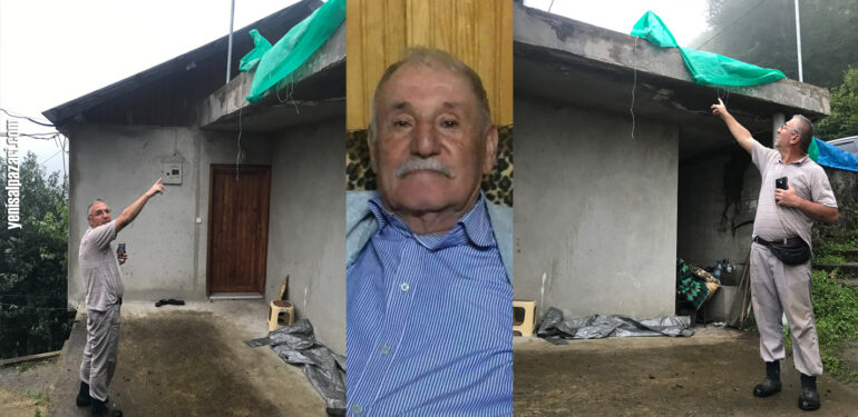 Evinin çatısından düşen Emekli Ormancı Yaşar Yılmaz hayatını kaybetti