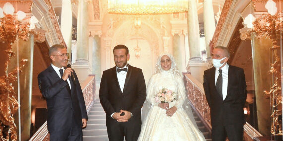 Betül Türkmen ile Burak Ak, Rize’de görkemli bir törenle dünya evine girdi