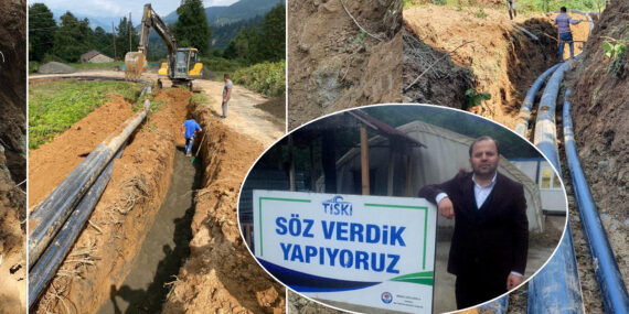 Şalpazarı Grup İçme Suyu Projesi tam gaz devam ediyor