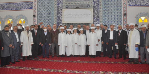 Sütpınar Kur’an Kursu Hafızlık İcazet Merasimi yapıldı