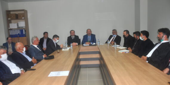 Atilla Ataman, Şalpazarı Muhtarlar Derneği’ni ziyaret etti