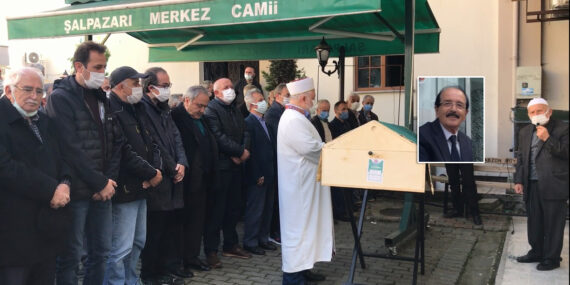 Emekli Öğretmen Hasan Çakmak Şalpazarı’nda son yolculuğuna uğurlandı