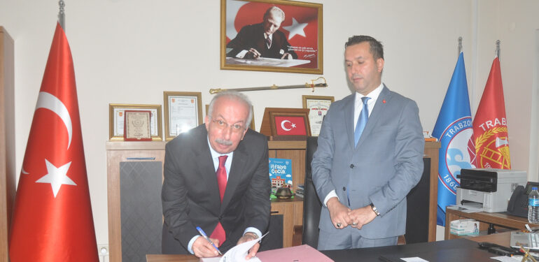 Şalpazarı MYO ile Trabzon B.B. İtfaiyesi İş Birliği Protokolü imzaladı