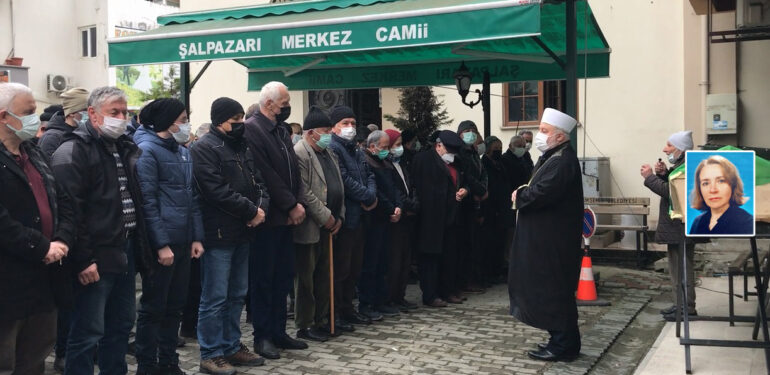 Emekli Hemşire Emine Karabayır’a son görev