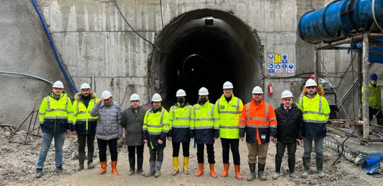 DSİ, Trabzon’a içme suyu getirmek için dağları deliyor