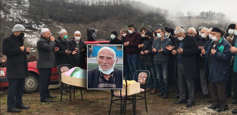 Almanya Emeklisi Mehmet Özdemir Üzümözü Mahallesi’nde ebediyete uğurlandı