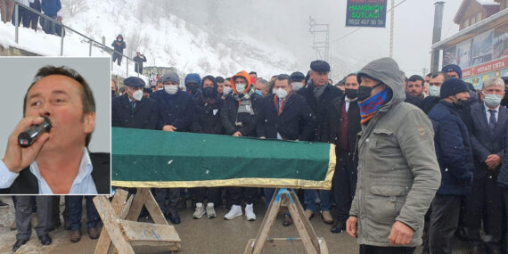 Ünlü Sanatçı Sait Uçar Hamsiköy’de son yolculuğuna uğurlandı