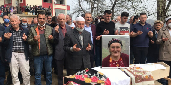 Harbiye Çakır’ın cenazesi Üzümözü Mahallesi’nde toprağa verildi