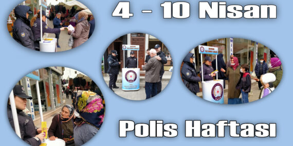 Polis vatandaşlara uyarıcı broşür dağıttı