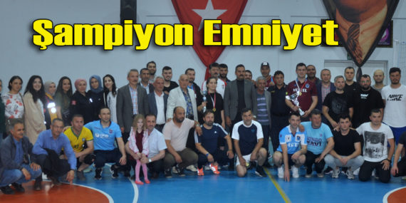 Kurumlar Arası Voleybol Turnuvası final maçıyla sona erdi