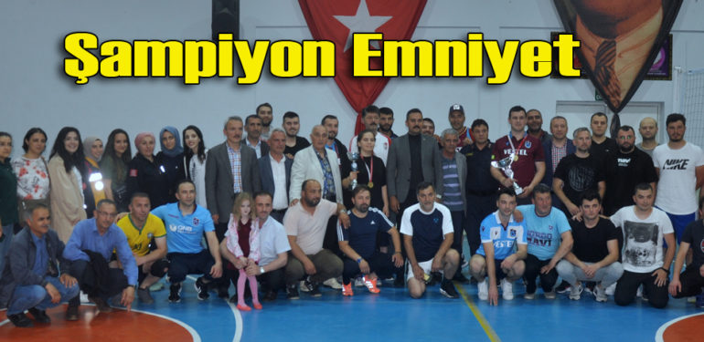 Kurumlar Arası Voleybol Turnuvası final maçıyla sona erdi