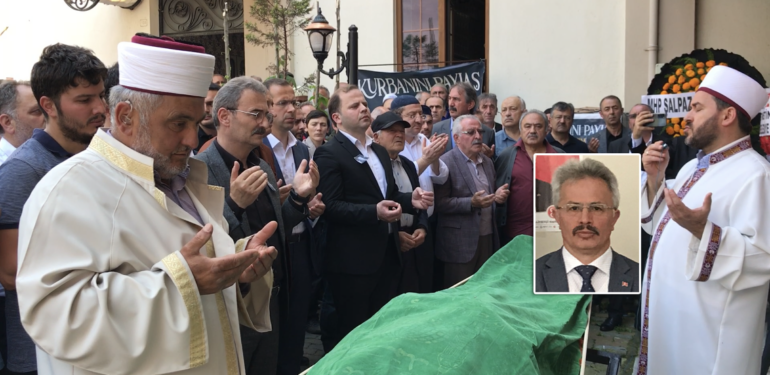 MHP Şalpazarı İlçe Başkanı Ömer Özdin’e son görev