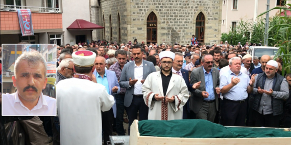 Gurbetçi Şükrü Aktaş Düzköy Mahallesi’nde dualarla ebediyete uğurlandı