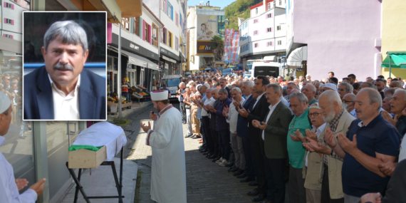 Şalpazarı’nın eski dolmuş simsarı Gencağa Çakır ebediyete uğurlandı