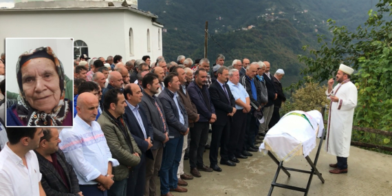 Ayşe Özdemir’in cenazesi Üzümözü Mahallesi’nde toprağa verildi