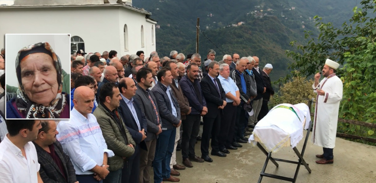 Ayşe Özdemir’in cenazesi Üzümözü Mahallesi’nde toprağa verildi