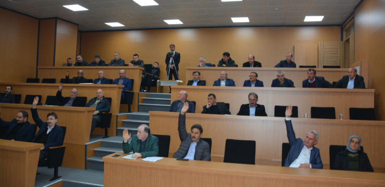 Şalpazarı Belediye Meclisi, 24 mahallenin kırsal mahalle olmasını kararlaştırdı