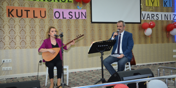 24 Kasım Öğretmenler Günü Cinkaya Düğün Salonunda kutlandı