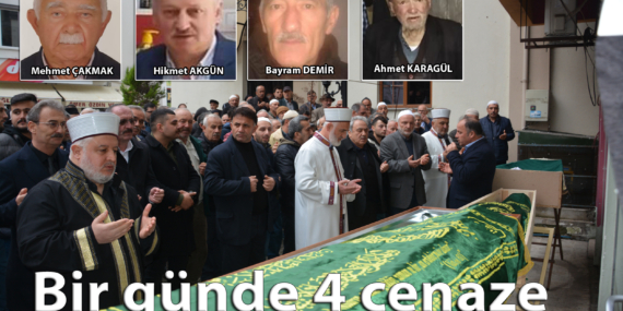 Mehmet Çakmak Çamkiriş’te, Hikmet Akgün ve Bayram Demir Turalıuşağı Mahallesi’nde ebediyete uğurlandı