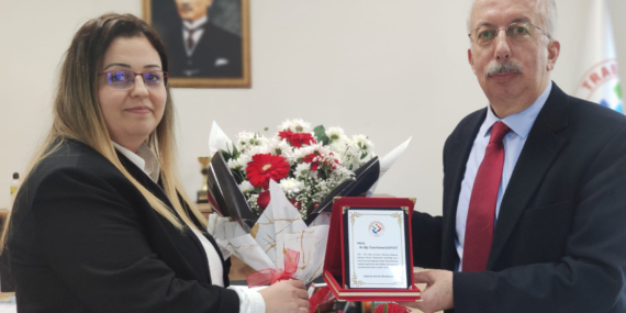 Şalpazarı MYO’nda nöbet değişimi