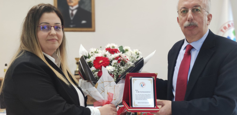 Şalpazarı MYO’nda nöbet değişimi