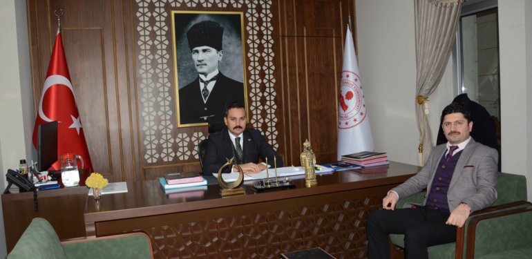 İlçe Tarım ve Orman Müdürü Rasim Erkan Şalpazarı’na veda etti