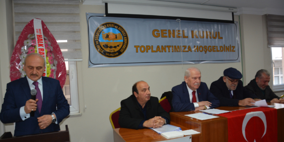 Murat Yılmaz Şalpazarı Esnaf ve Sanatkarlar Kredi ve Kefalet Koop. Başkanlığı’na yeniden seçildi